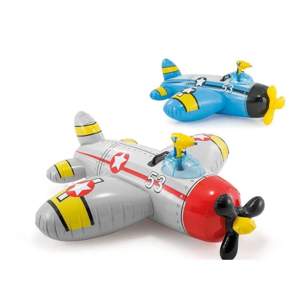  AEREOPLANO GONFIABILE CM132X130 - COLORI ASSORTITI 