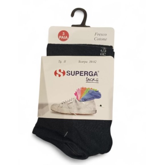 SUPERGA FANTASMINO COLORI ASSORTITI - 3 PEZZI SUPERGA FANTASMINO COLORI ASSORTITI - 3 PEZZI