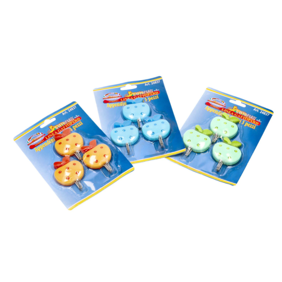 Fatigati – Appendini Adesivi (Confezione da 3 pezzi)