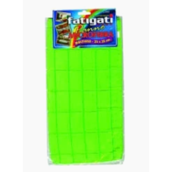 PANNO MICROFIBRA 35X35 CM - COLORI ASSORTITI