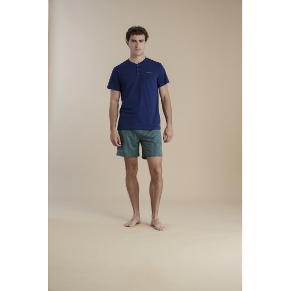 NOIDINOTTE - PIGIAMA UOMO MANICA CORTA IN COTONE COD.FC003063