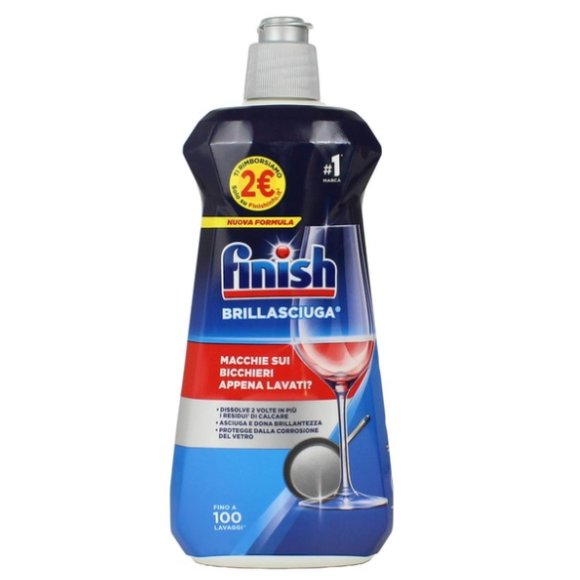 FINISH BRILLASCIUGA FINO A 100 LAVAGGI 500 ML