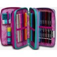 ASTUCCIO 3 ZIP SEVEN FLUO STRING GIRL | COMPLETO DI CANCELLERIA ASTUCCIO 3 ZIP SEVEN FLUO STRING GIRL | COMPLETO DI CANCELLERIA