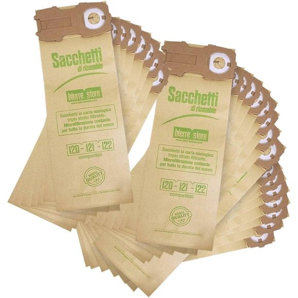 FOLLETTO CONFEZIONE 6 SACCHI VK 120-121 COMPATIBILI