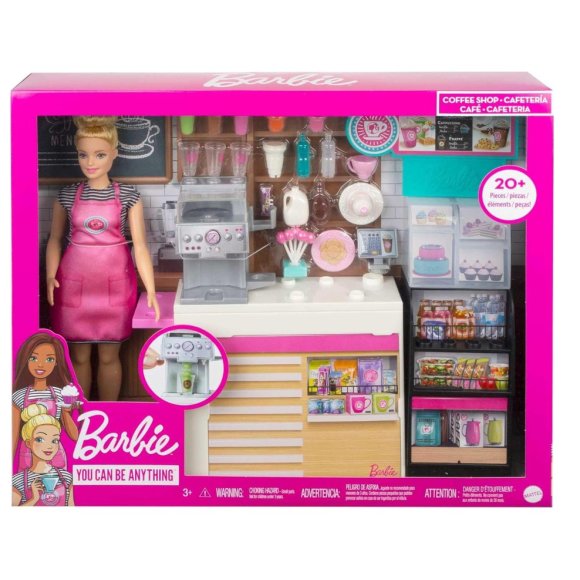 BARBIE COFFEE MAKER PLAYSET