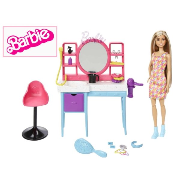 BARBIE SALONE DI BELLEZZA PLAYSET