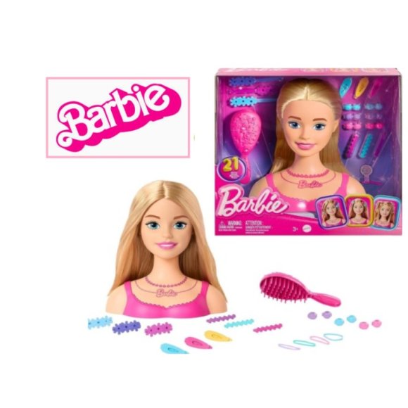 BARBIE TESTA PETTINABILE