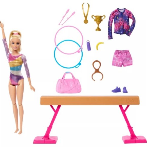 BARBIE GYMNASTICS PLAYSET