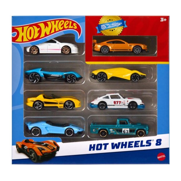 HOT WHEELS 8 VEICOLI