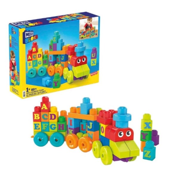 MEGA BLOCK - IMPARA CON IL TRENINO