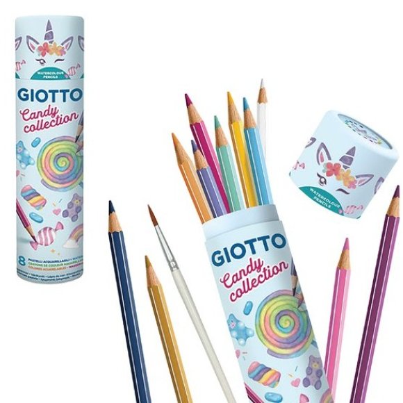 GIOTTO PASTELLI ACQUARELLI 18PZ