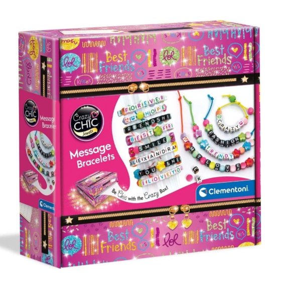 CRAZY CHIC MESSAGE BRACELETS CRAZY CHIC MESSAGE BRACELETS