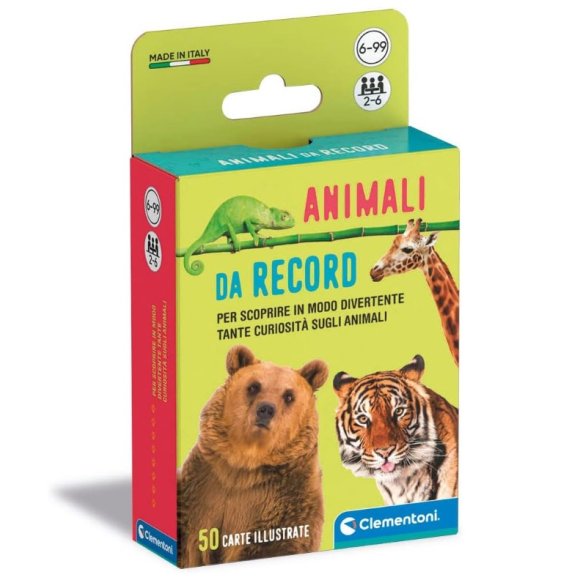 SAPIENTINO CARTE ANIMALI DA RECORD