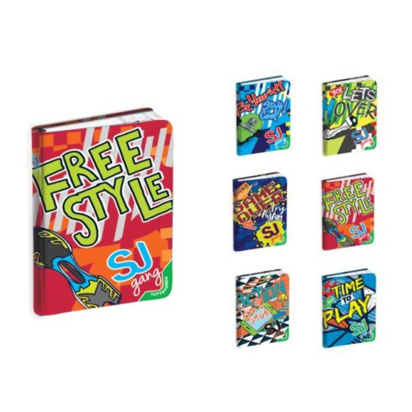 SEVEN DIARIO STANDARD 10 MESI SJ GANG BOY - COLORI ASSORTITI 