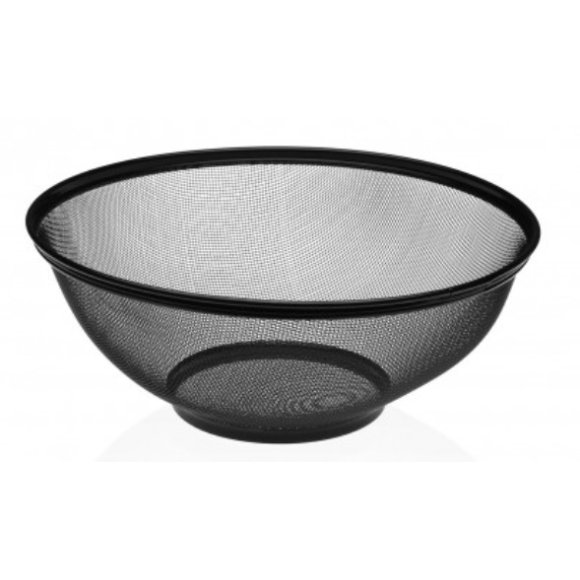 VERSA FRUTTIERA NERA - 28X28X11 CM 