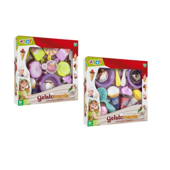 GLOBO GELATOMANIA - 2 MODELLI ASSORTITI GLOBO GELATOMANIA - 2 MODELLI ASSORTITI