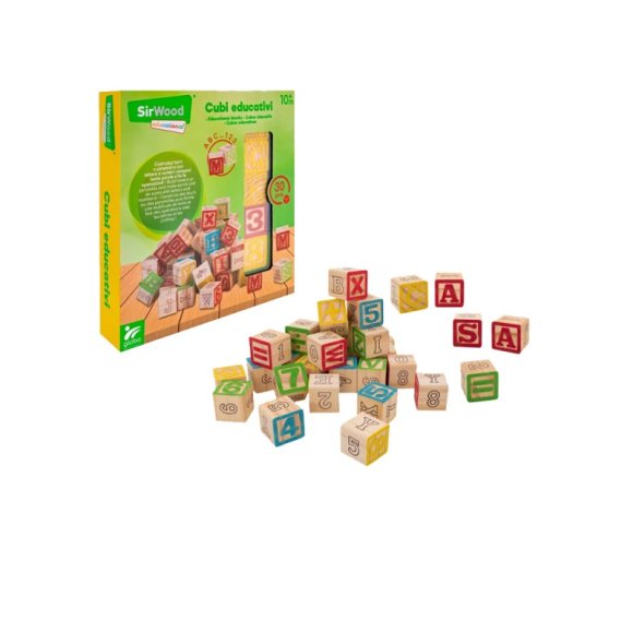 CUBI LEGNO LETTERE,NUMERI E SIMBOLI