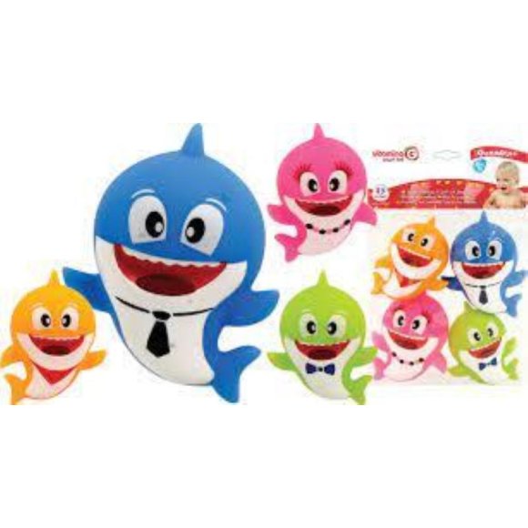 GOMMOLOSI SQUALO 4 PEZZI 05407