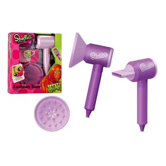 GLOBO PHON GIOCATTOLO STILE DYSON CON ACCESSORI - COLORI ASSORTITI 