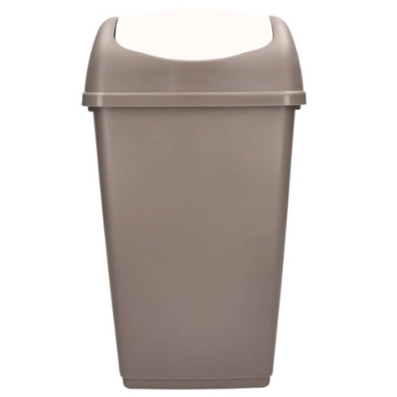 TONTARELLI PATTUMIERA GRACE SMALL 9LT MARRONE 23,5 x 18,5 x 39 CM 