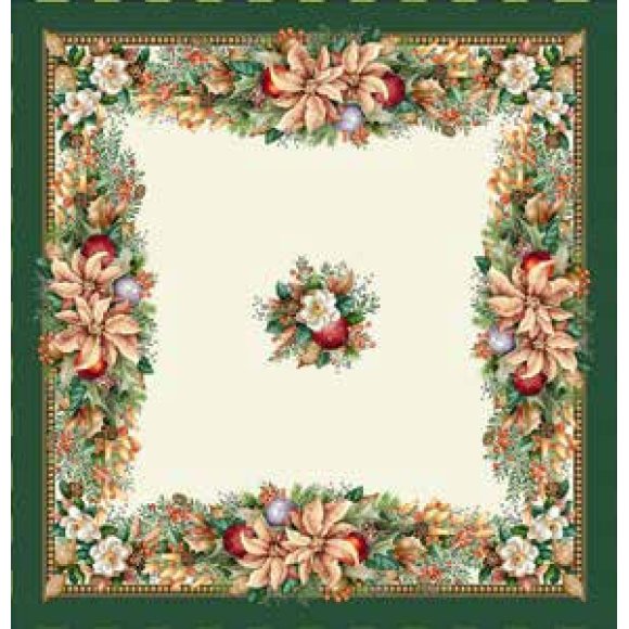 VINGI NATALE CENTROTAVOLA GREEN 93X93