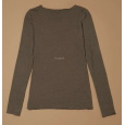 JADEA- MAGLIA DONNA IN CASHMERE MANICA LUNGA COD.4064- GRIGIO 