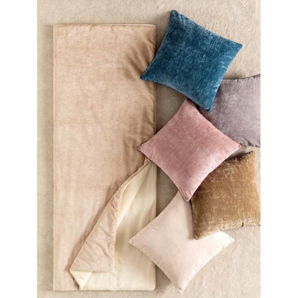 RIVIERA - CUSCINO CON ZIP "EDINA" - VERDE SALVIA
