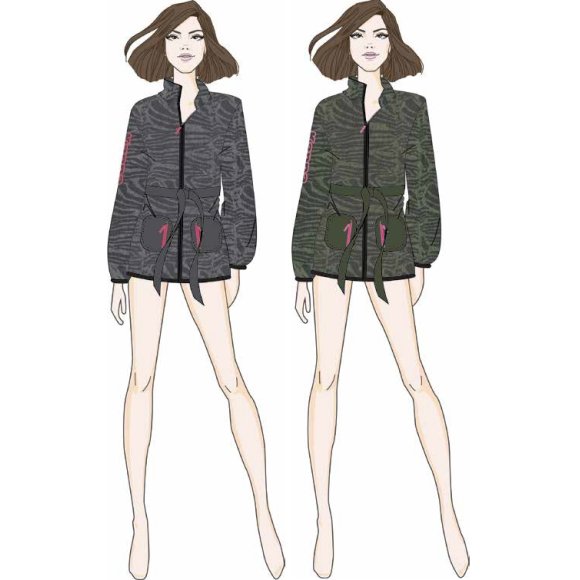 KAPPA - GIACCA DONNA COD.KWW24761- COLORI ASSORTITI