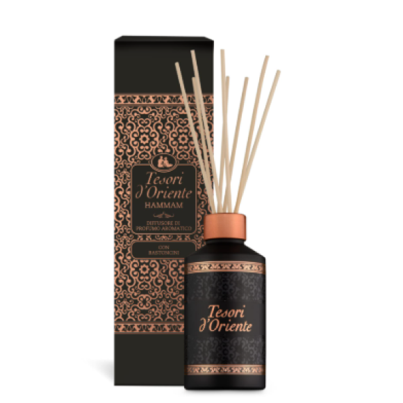 Tesori d’Oriente Hammam Diffusore Aromatico con Bastoncini 200 ml