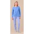 NOI DI NOTTE-Pigiama Donna Caldo Cotone Articolo Heart FA9273 