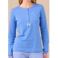 NOI DI NOTTE-Pigiama Donna Caldo Cotone Articolo Heart FA9273 