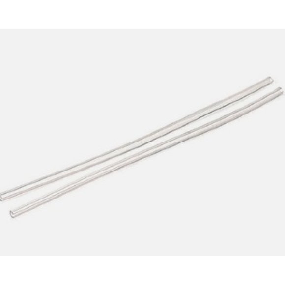 COPPIA SALVAPORTA CON INCASTRO E ADESIVO - 64 CM