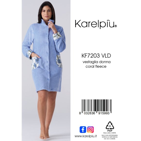 KAREL - VESTAGLIA DONNA COD.KF7203VLD