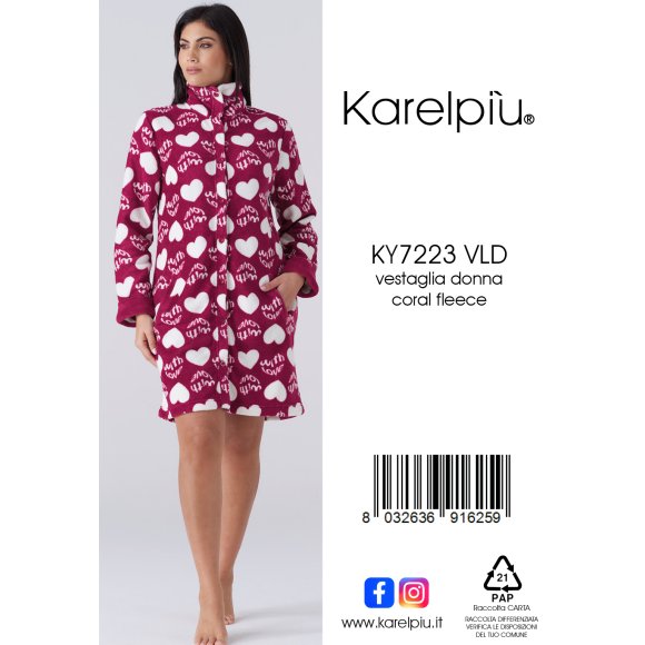 KAREL - VESTAGLIA DONNA COD.KF7223VLD