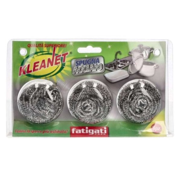 FATIGATI SPUGNA ACCIAIO - 3PZ 