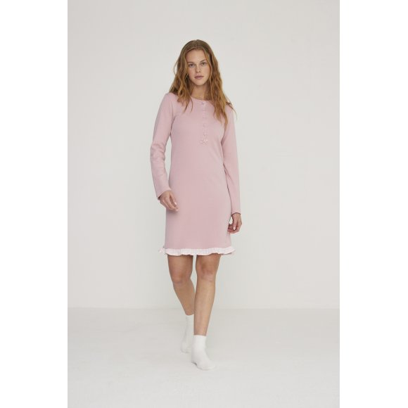 NOIDINOTTE - CAMICIA DA NOTTE DONNA COD.LA3141PB401 - ROSA