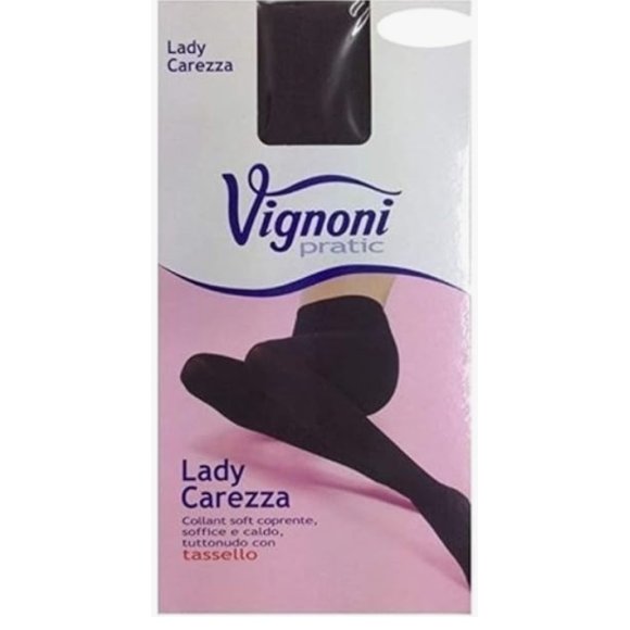 VIGNONI COLLANT DONNA LADY CAREZZA - NERO VIGNONI COLLANT DONNA LADY CAREZZA - NERO