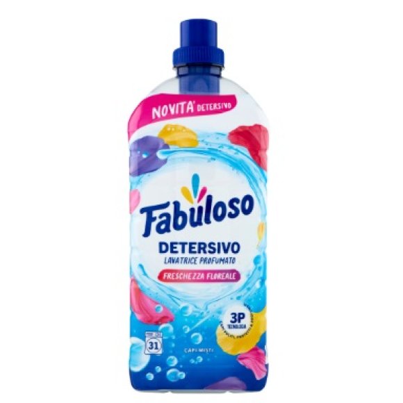 FABULOSO DETERSIVO LAVATRICE PER BUCATO FRESCHEZZA FLOREALE 1250 ML 