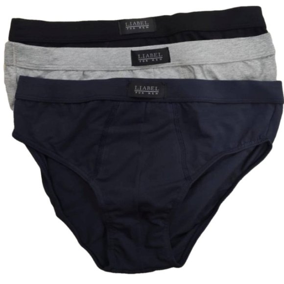 LIABEL SLIP UOMO ART.LS220S/3 3 PEZZI  - COLORI ASSORTITI 