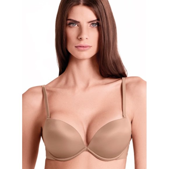 LORMAR- REGGISENO BALCONCINO  IMBOTTITO  "DOUBLE "-BRONZE SKIN