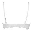 LORMAR - PUSHUP SENZA FERRETTO IN PIZZO "DESIDERIO" DALLA 2 ALLA 5 - BIANCO 
