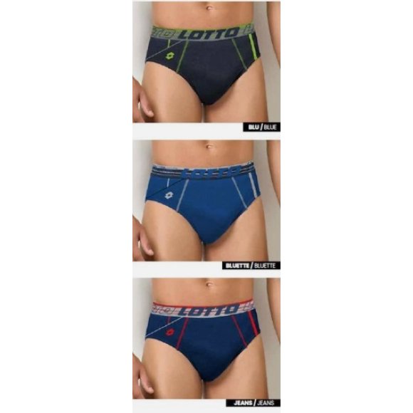 LOTTO SLIP UOMO ART.LS1353 - COLORI ASSORTITI 