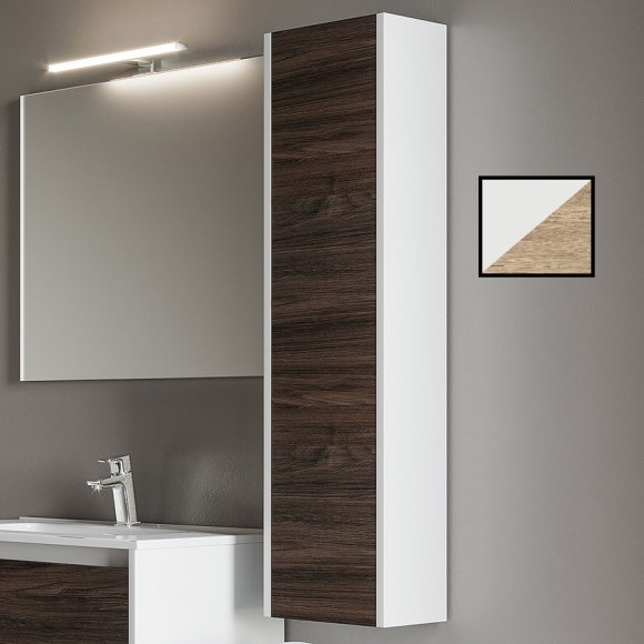 COLONNA BAGNO COD.LU2001BLQN - BIANCO/QUERCIA