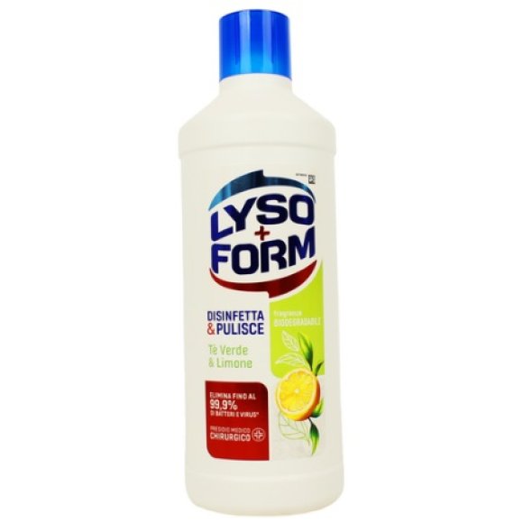 LYSOFORM CASA DISINFETTA E PULISCE TE' VERDE & LIMONE 1100 ML