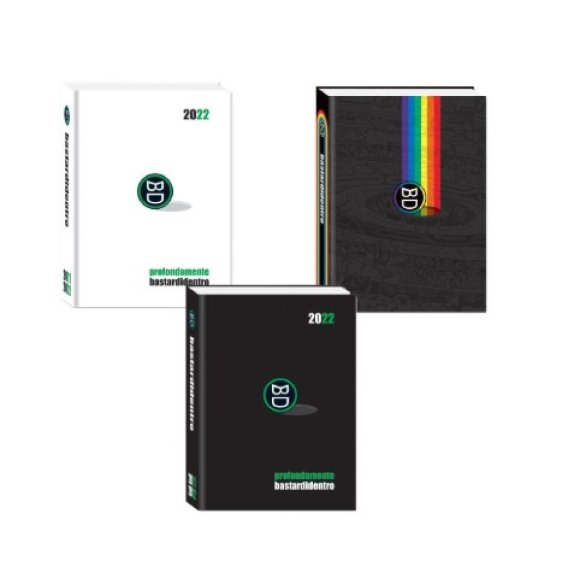 SEVEDN DIARIO AGENDA 16 MESI BASTARDI DENTRO POCKET - COLORI ASSORTITI 