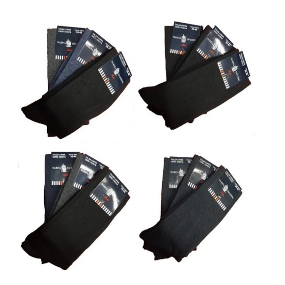 MARINA YACHTING CALZINO UOMO ART.ME121 3 PEZZI - MODELLI ASSORTITI 