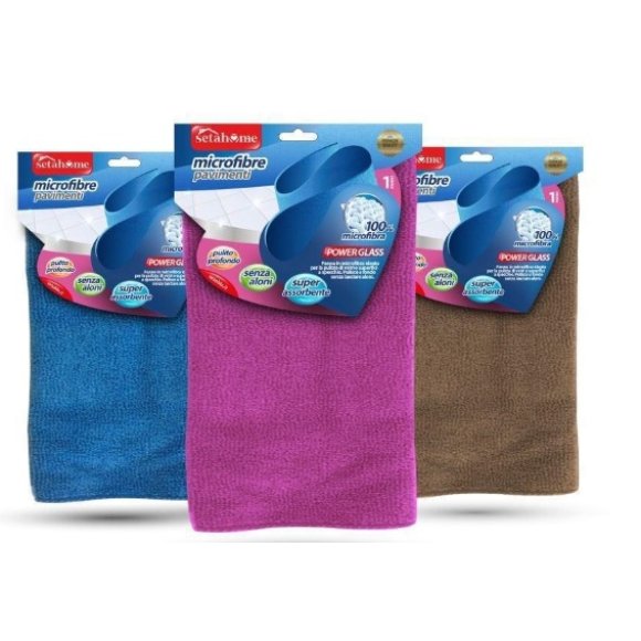 SETA BLU PANNO PAV. 50X70 C/ASOLA COLORI ASSORTITI 