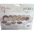 Servizio Piatti TIERRA MISE Tableware 18 Pezzi