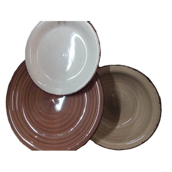 Servizio Piatti TIERRA MISE Tableware 18 Pezzi
