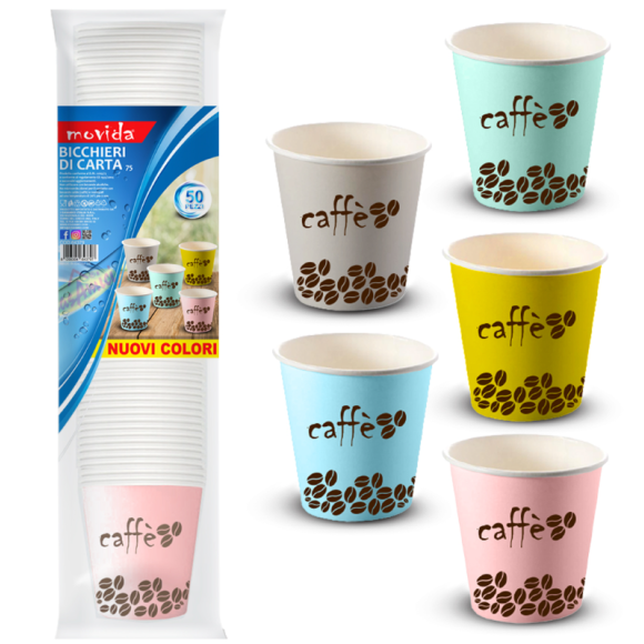 MOVIDA BICCHIERINO CAFFE  - 50 PEZZI 